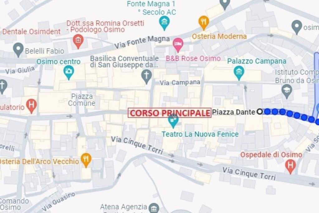 Osimo Nel Cuore Del Centro, Free Wi-Fi E Netflix Lejlighed Eksteriør billede